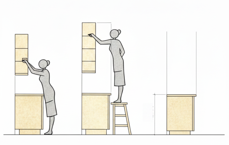 Ergonomia na Cozinha: Altura de Bancada, Triângulo de Trabalho e as Medidas que Salvam sua Coluna