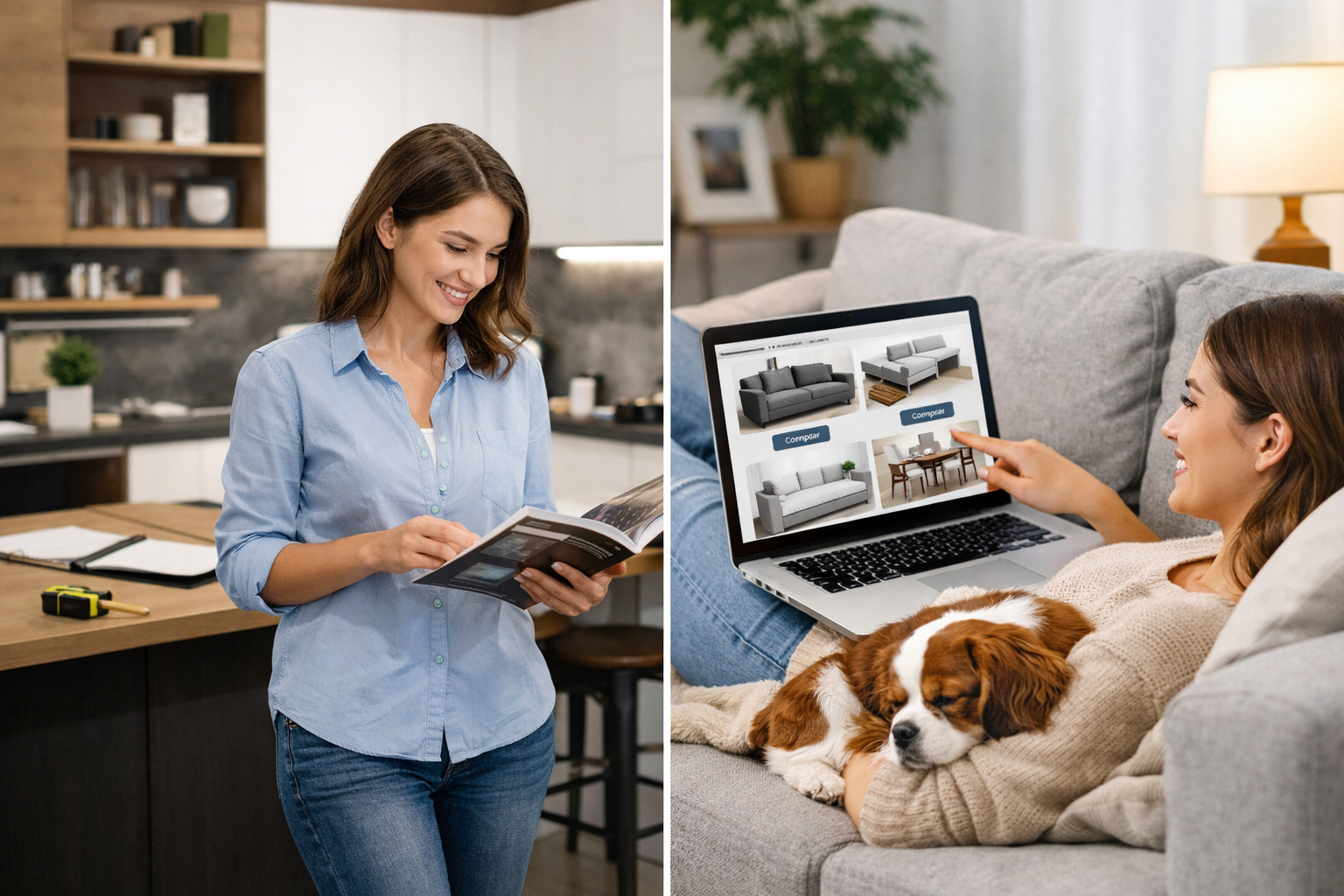 Comprar Móveis Planejados Online vs. Loja Física: Como É Cada Experiência?