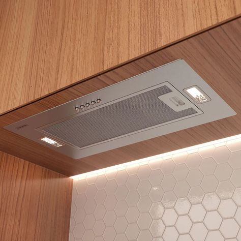 Coifa de embutir marcenaria slim estilo invisivel