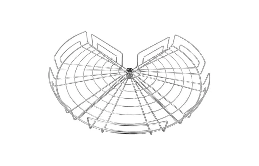 Ferragem cesto giratorio avulso com fundo branco