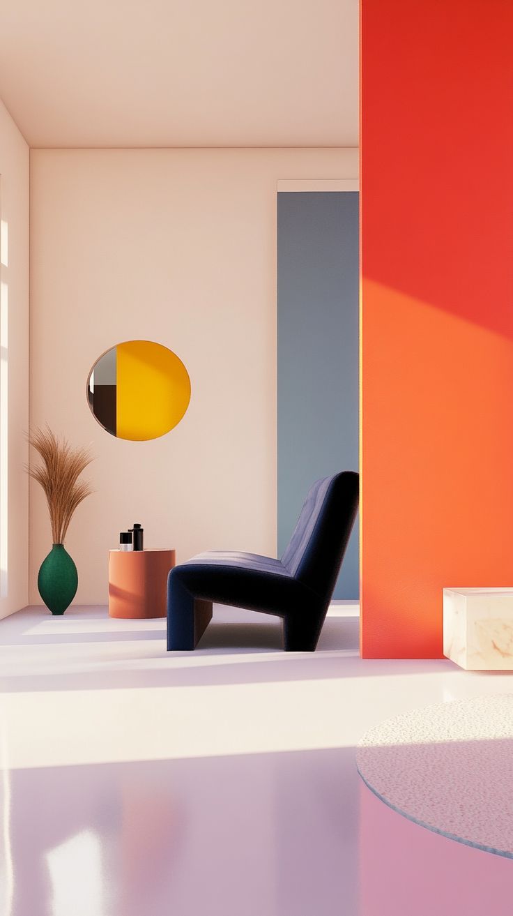 living cores neon como laranja, azul, amarelo e verde